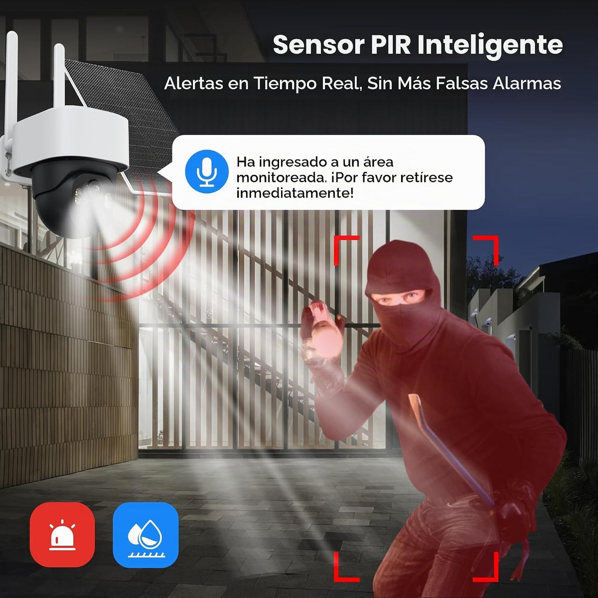 Cámara de Seguridad Panorámica 4G