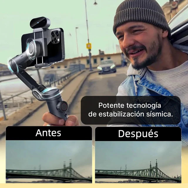TRÍPODE SOPORTE EXTENSIBLE ORIGINAL con Control Bluetooth – Fotos y Videos Estables a Distancia