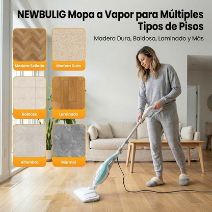 Mopa Limpiador Rociador Trapeador - Limpieza Profunda y Sin Esfuerzo en Todo Tipo de Pisos