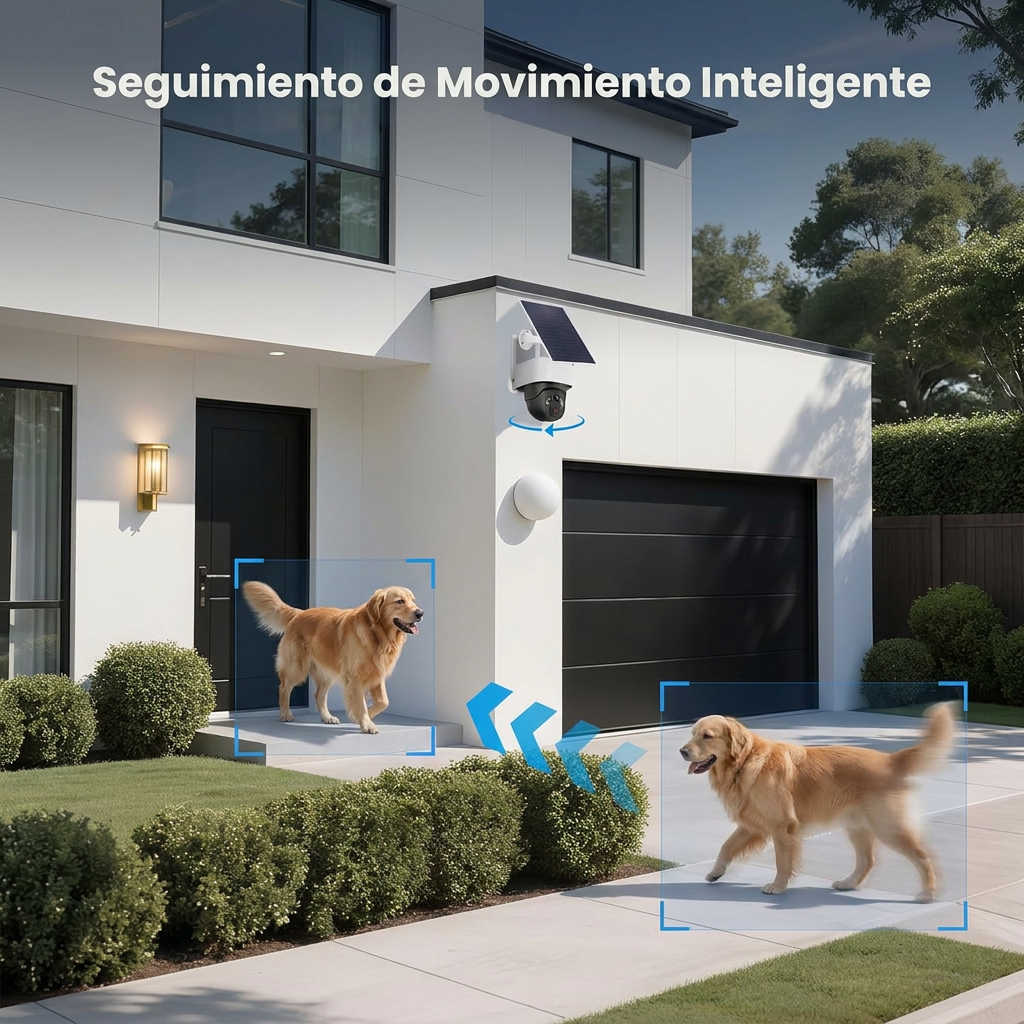 Cámara de Seguridad Panorámica 4G